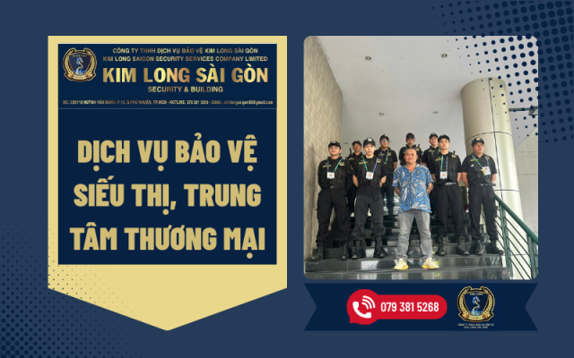 DỊCH VỤ BẢO VỆ SIÊU THỊ, TRUNG TÂM THƯƠNG MẠI