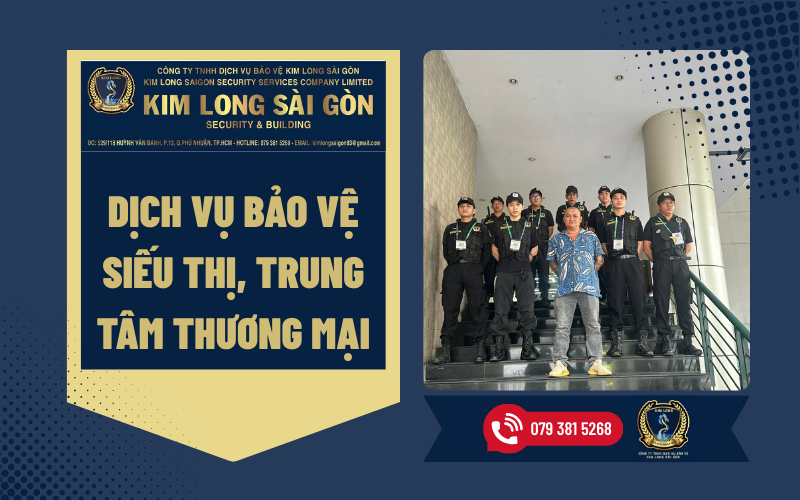 DỊCH VỤ BẢO VỆ SIÊU THỊ, TRUNG TÂM THƯƠNG MẠI