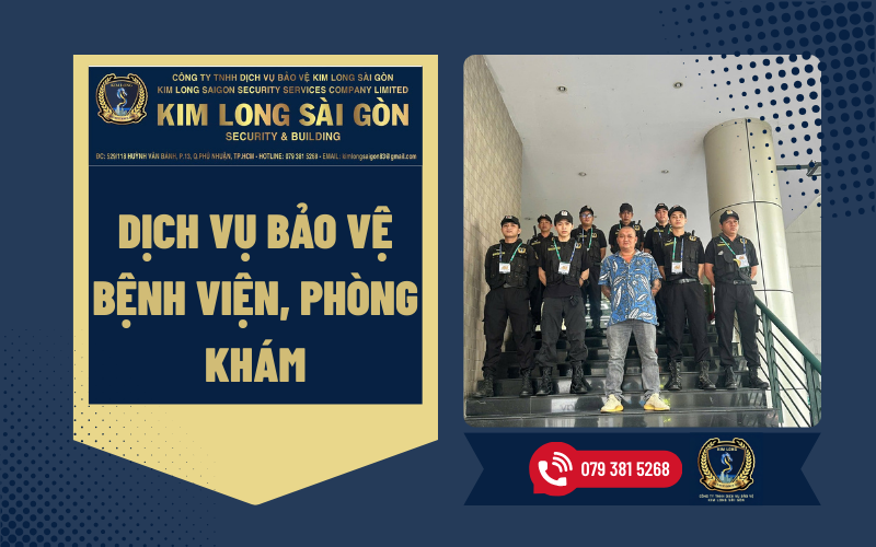 DỊCH VỤ BẢO VỆ BỆNH VIỆN, PHÒNG KHÁM